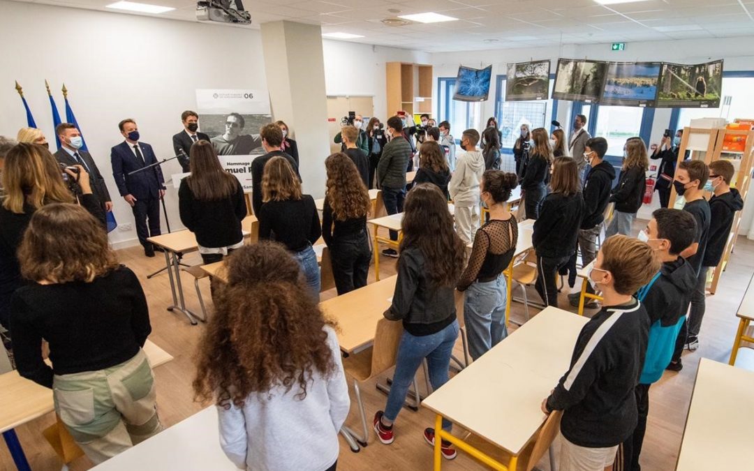 Collège Matisse : Hommage à Samuel Paty