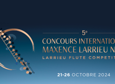 5ème Concours International de flûte Maxence Larrieu